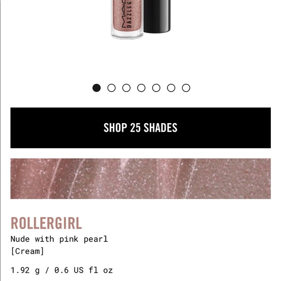 💯💄x3 Mac Stone•RollerGirl Dazzle Glass/la color✨ - Picture 7 of 8